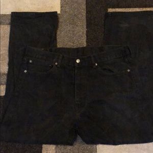 Black Levi men jeans.